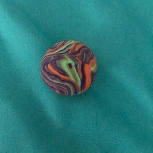 Lime,orange,and purple